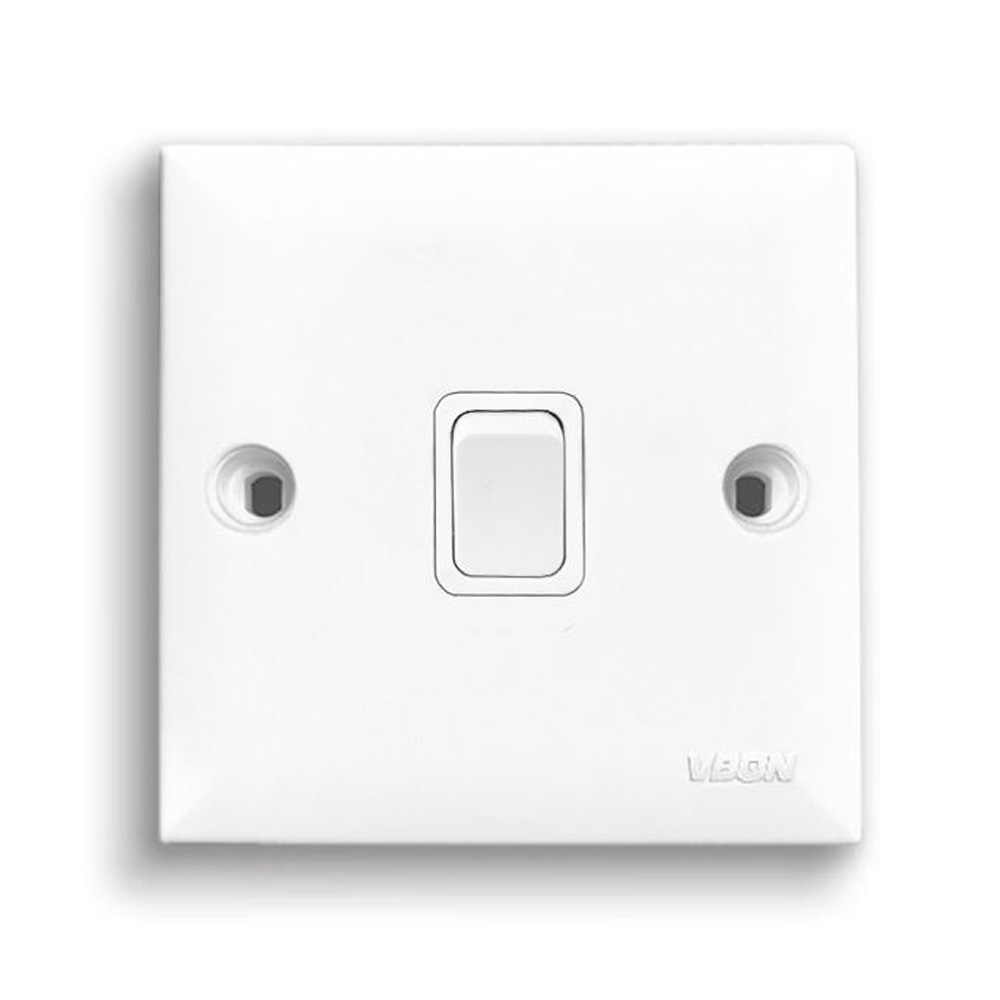 1 Gang 2 Way Wall Light Switch Home Application Light Control Electric Switch