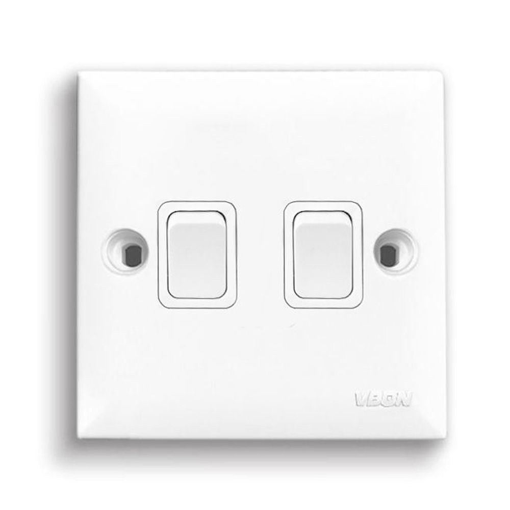 2gang1way Wall Light Switch Home Application Light Control Electric Switches