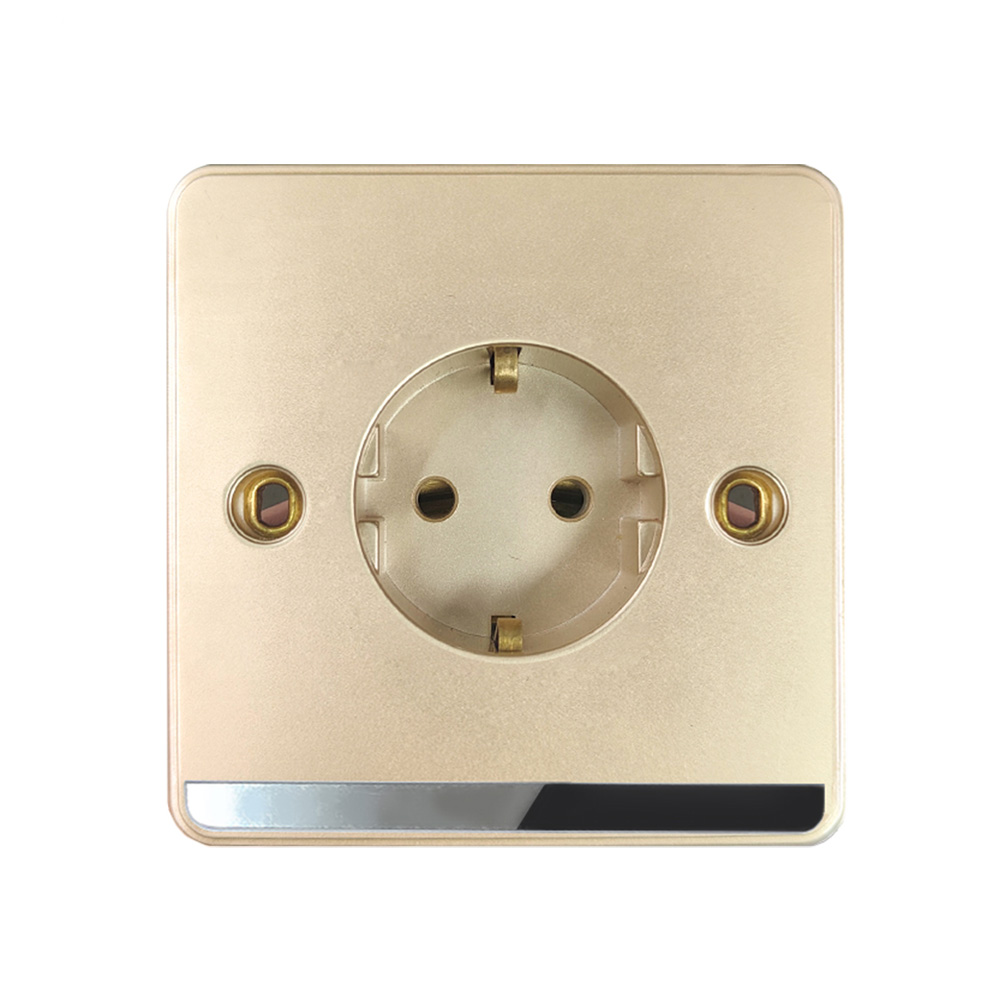 European wall in inlay Socket Euro Standard Electrical Outlet