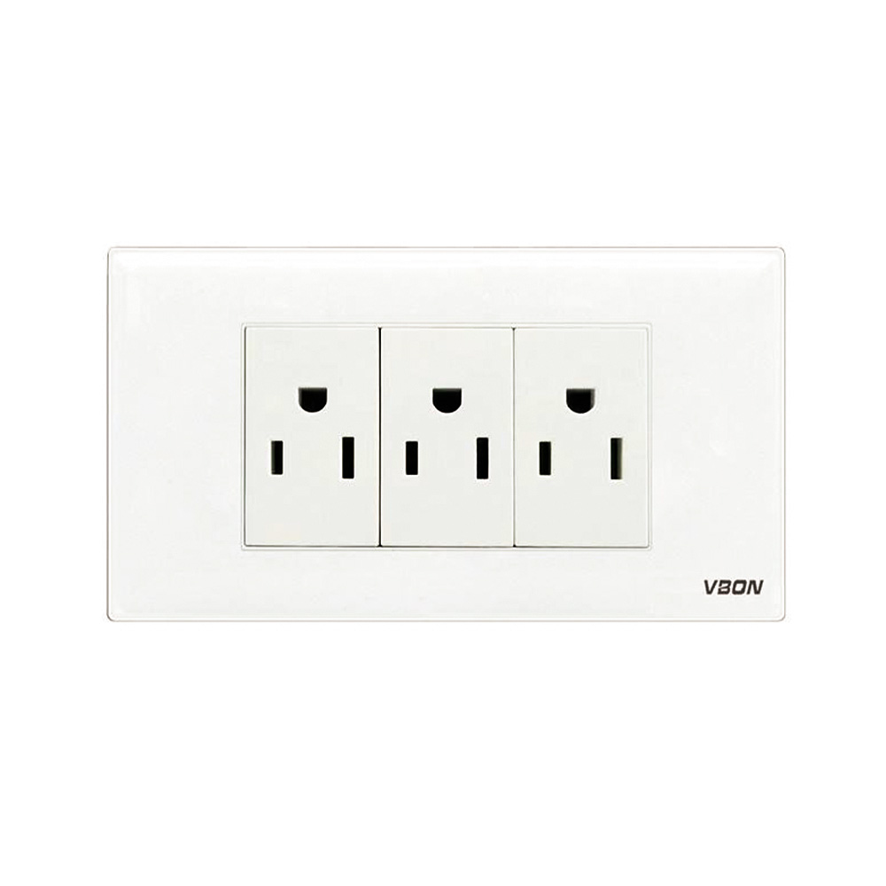 9 Pin Outlet American US Standard Outlet Electrical PC Socket For House