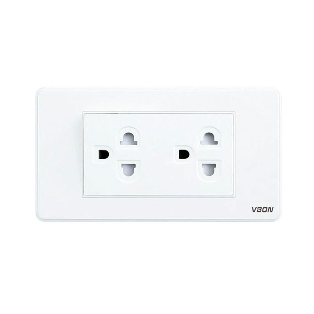 Wall Socket PC Electrical Outlet Round Corner Thailand Socket For Room