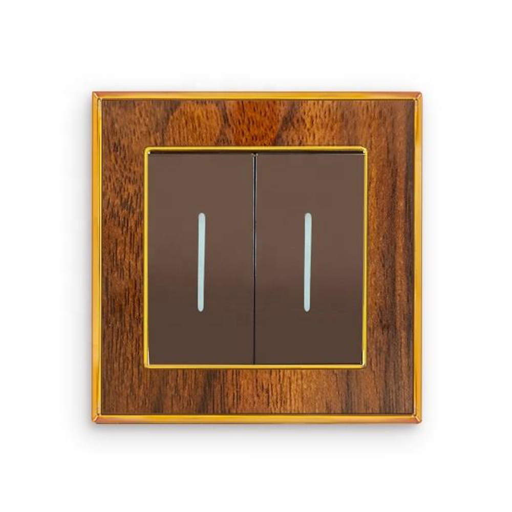 Wall Switch 10a 2 Gang 2 Way Pc Switches And Socket Wooden Color Electric Switch Light On Off Wall Switch 10a 3 Gang1way Pc Switches And Socket Wooden Color Electric Switch Light Onoff